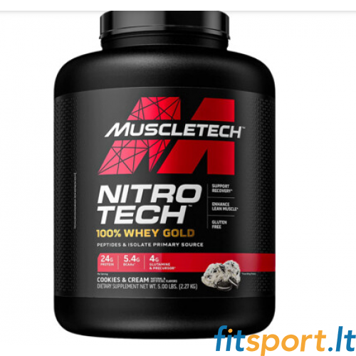 MuscleTech NitroTech 100% Whey Gold 2270 г. 